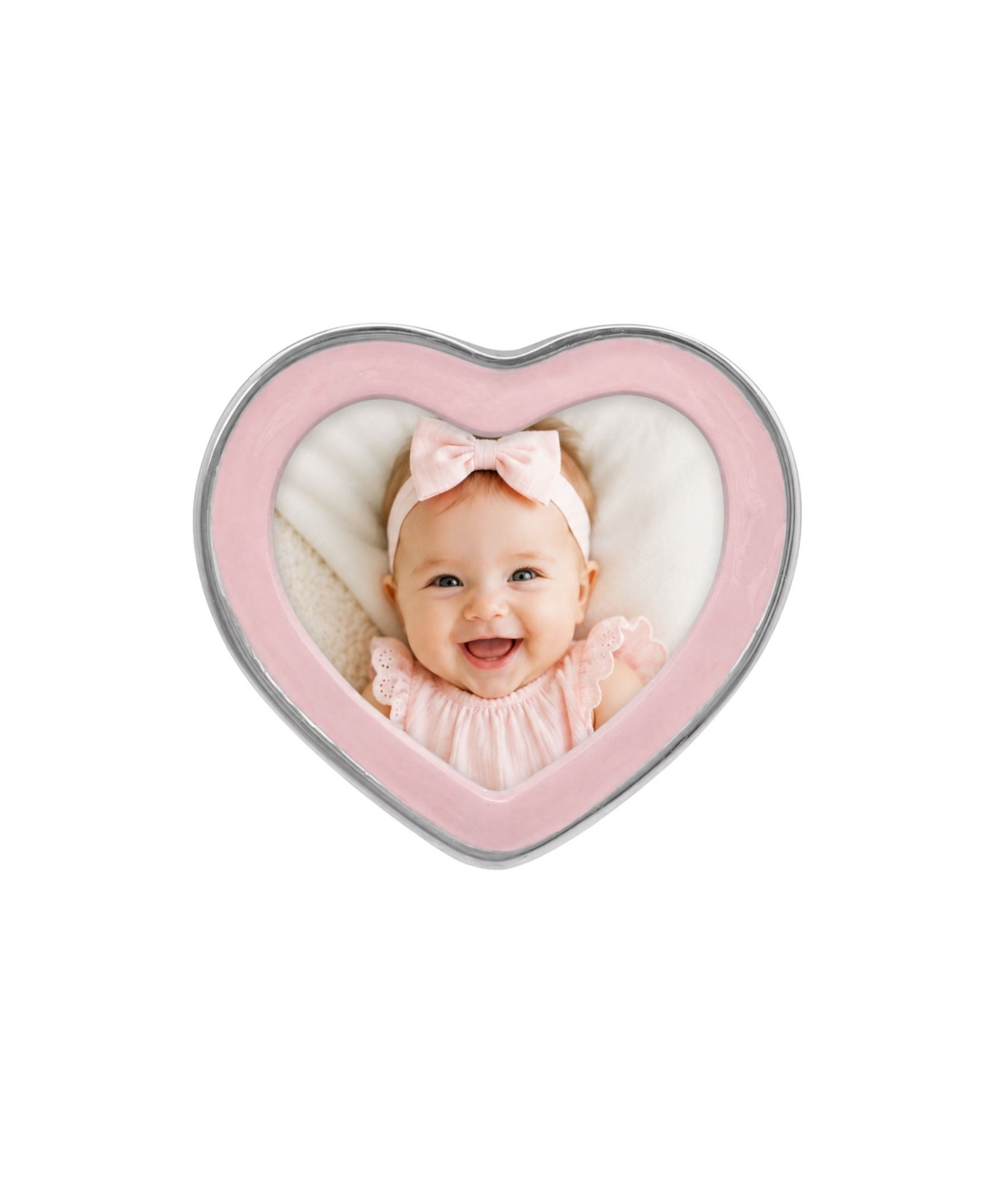 Mariposa Signature Aluminum Heart Frame, 4" x 6"