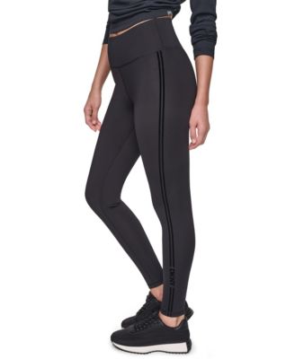 Women's Flocked Subtle Shine High-Waist 7/8 Legging