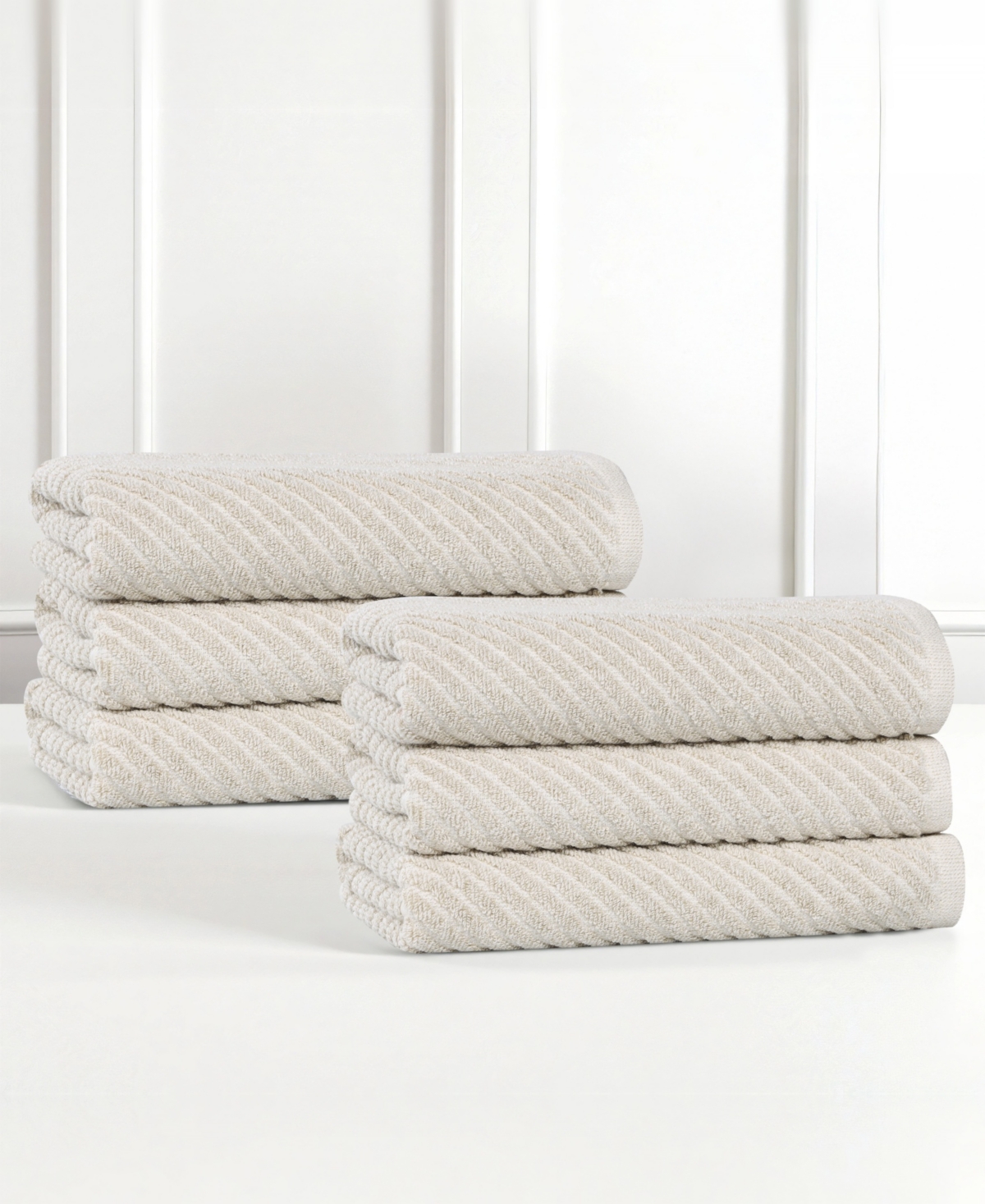 Superior Amelia Cotton 6-Piece Hand Towel Set