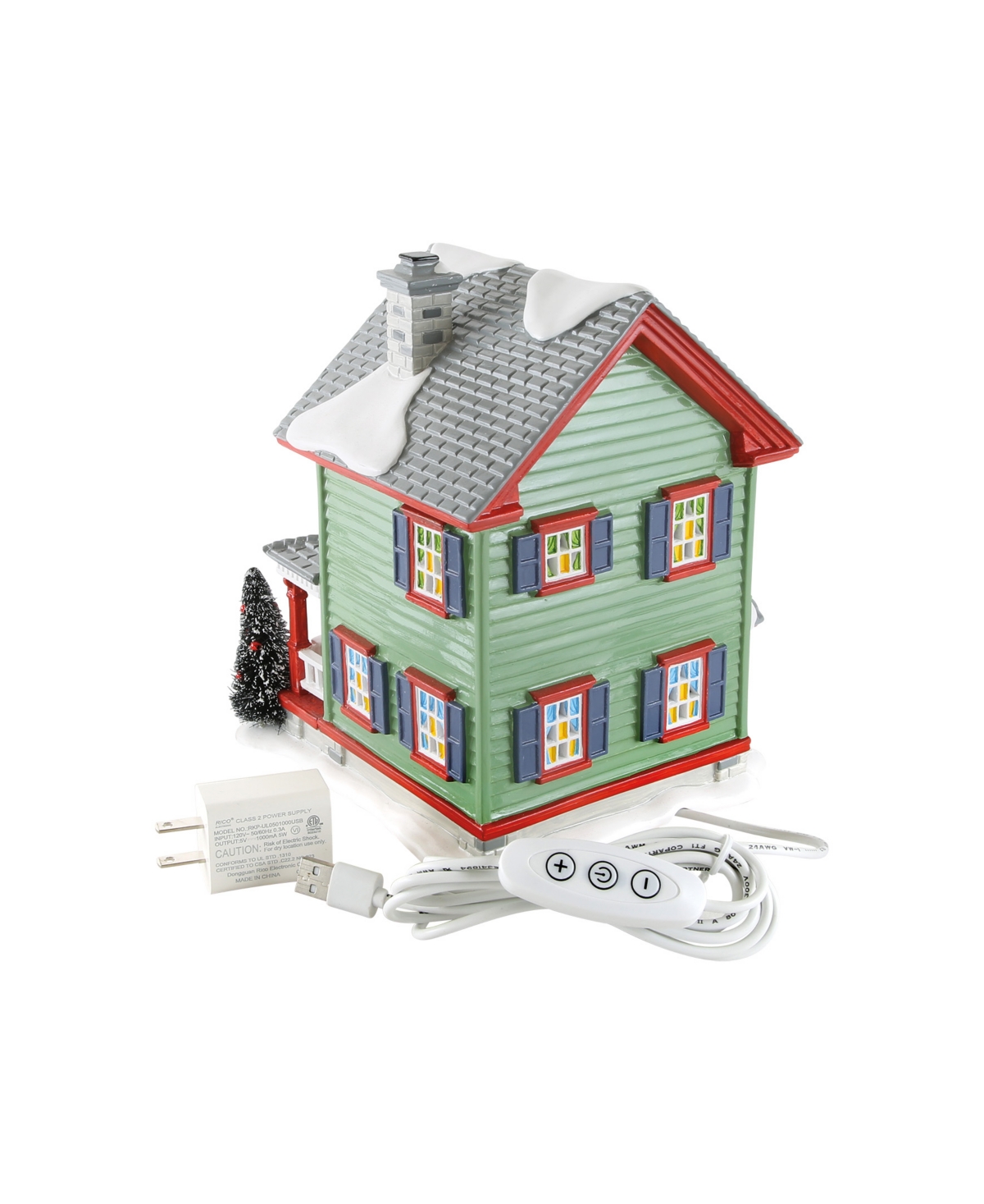 Department 56 Snow Village "Christmas Vacation" Light-Up Aunt Bethany's House Figurine
