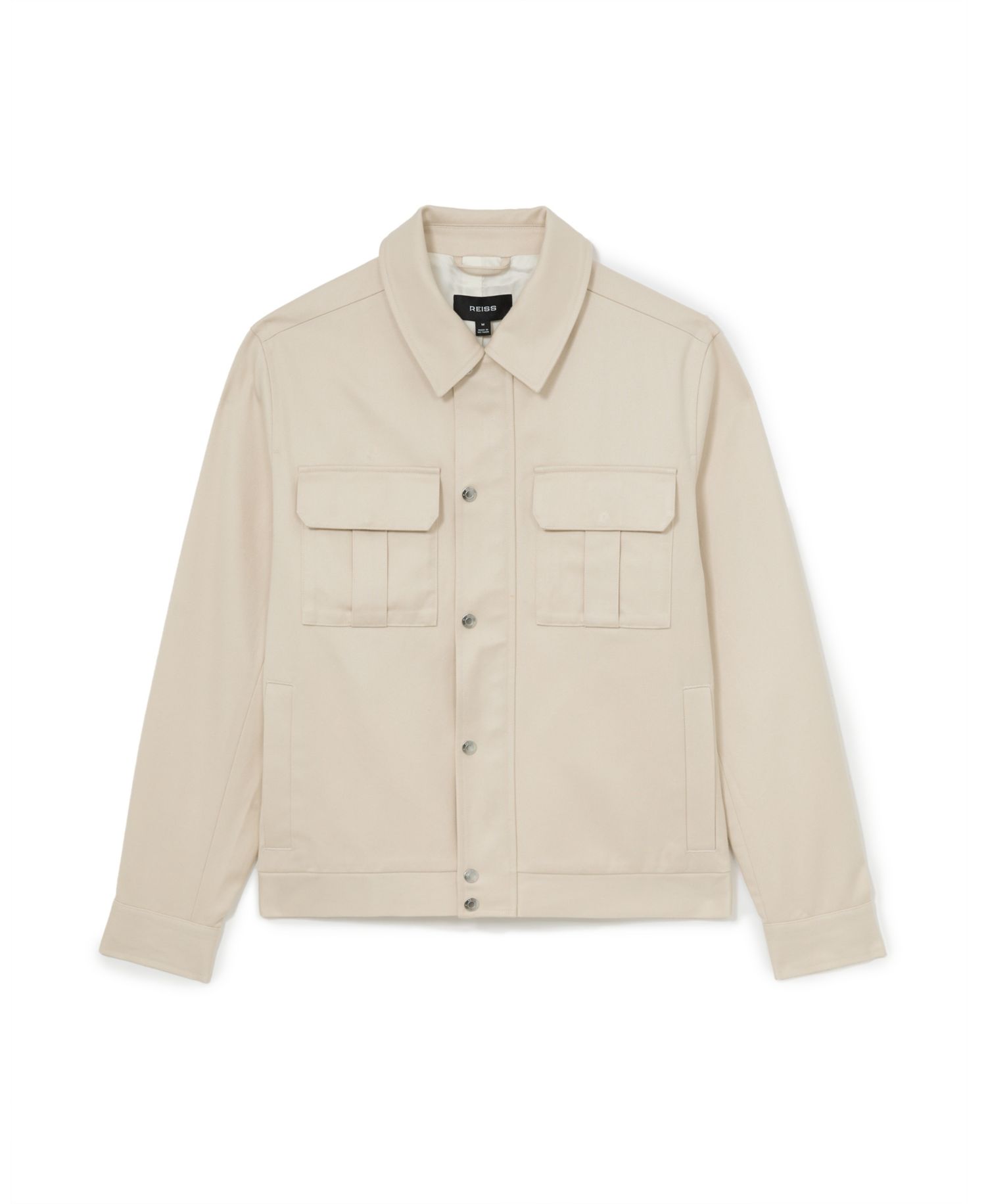 Men's Americas Lyocell-Cotton Twill Regular-Fit Bomber Jacket