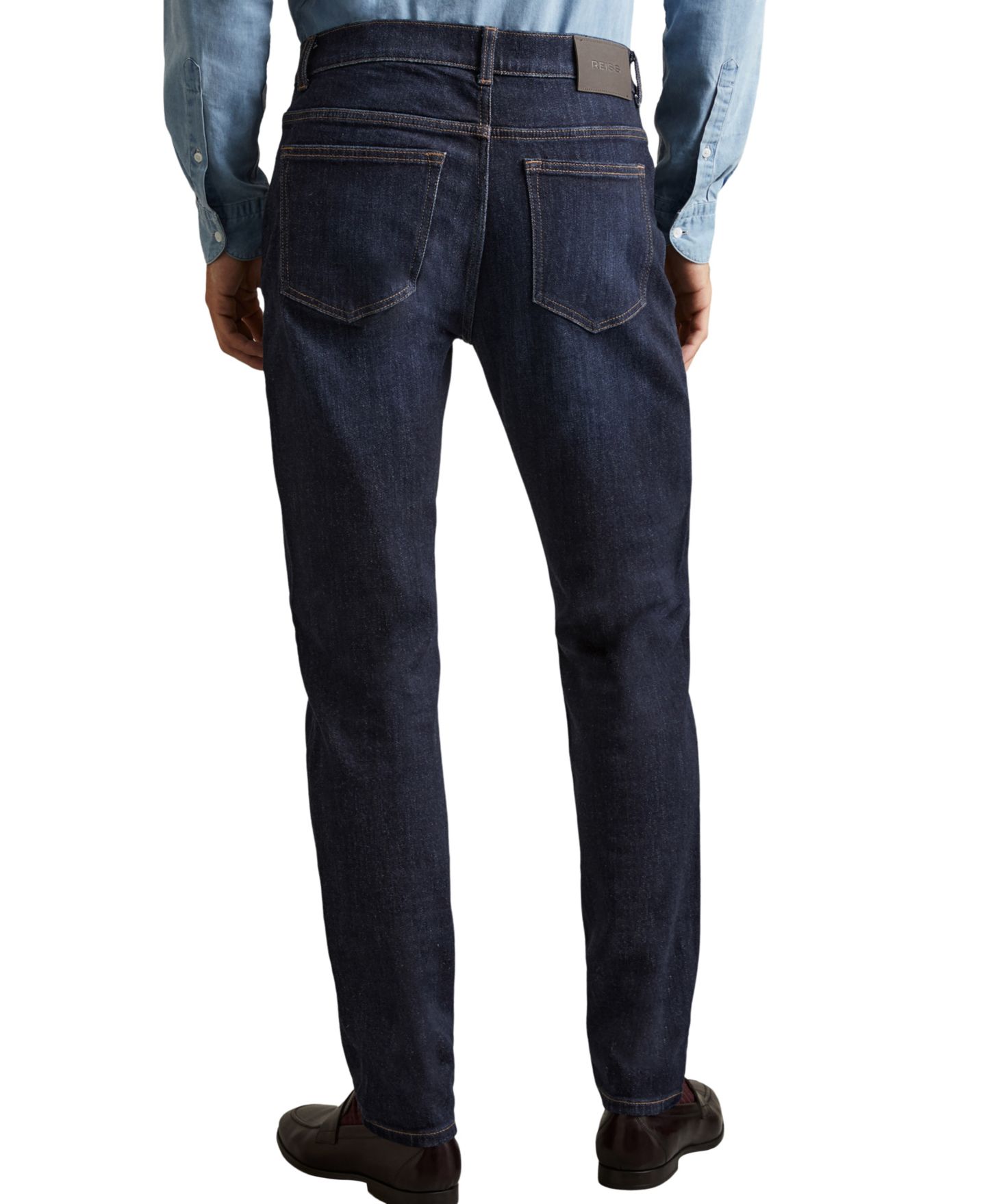 Мужские джинсы REISS Picton Slim-Fit Stretch — фото 3