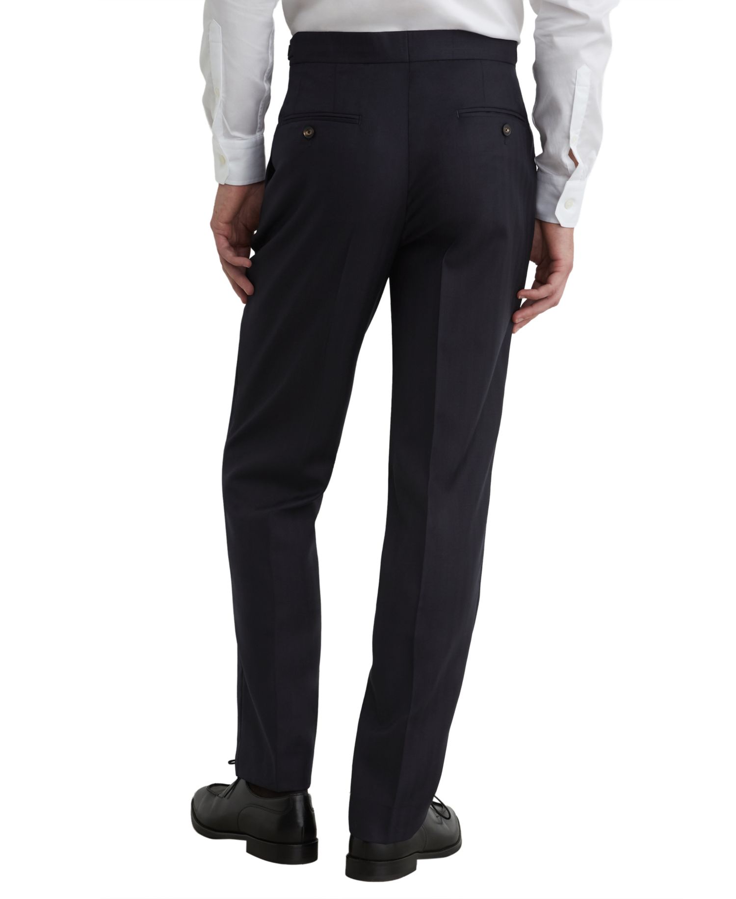 Men's Success Shadow-Stripe Classic-Fit Wool Pants