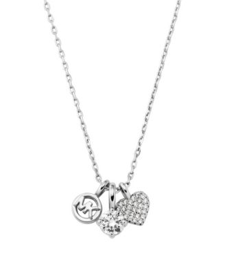 MICHAEL Metal-Tone Charm Pendant Necklace