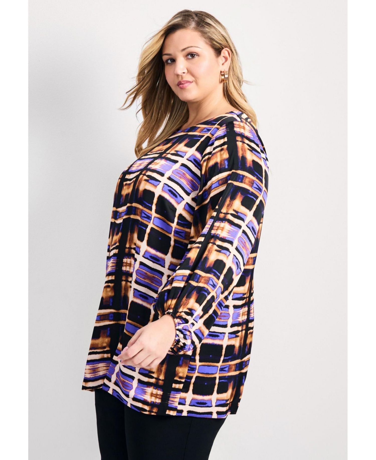 Women's Plus Size Bella Satin Tunic