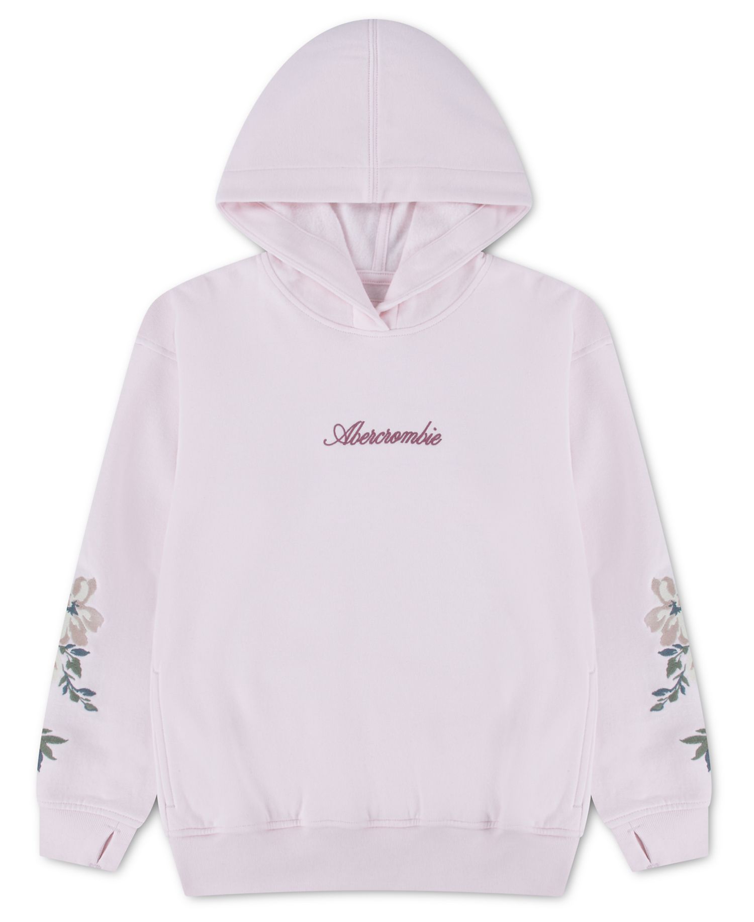 Girls' 5-16 Embroidered Legging Friendly Hoodie