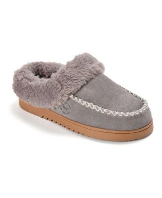 Women's Blaine Genuine Suede Clog Slippers