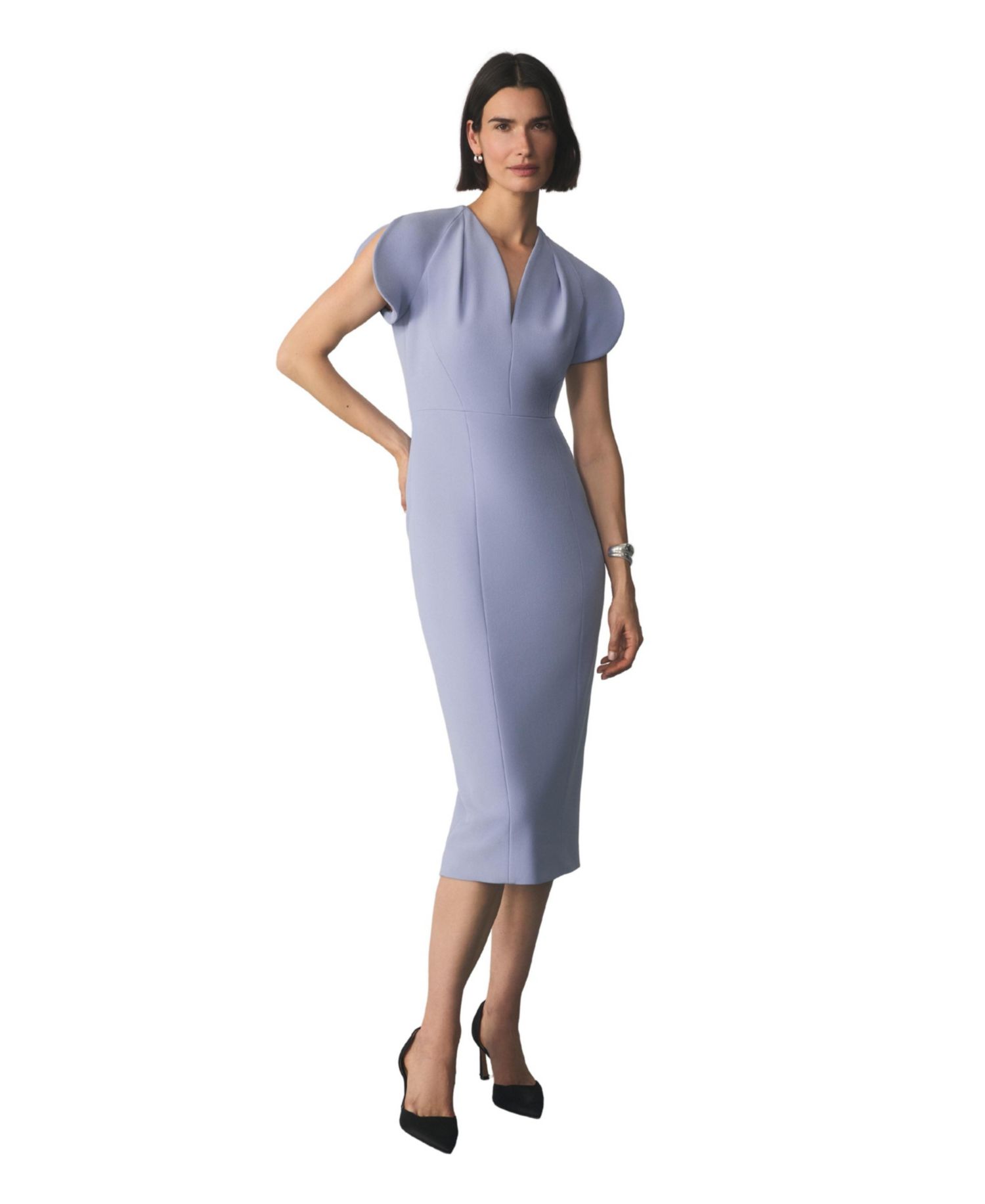 Women's Paola Sculpt Stretch Crepe Dress
