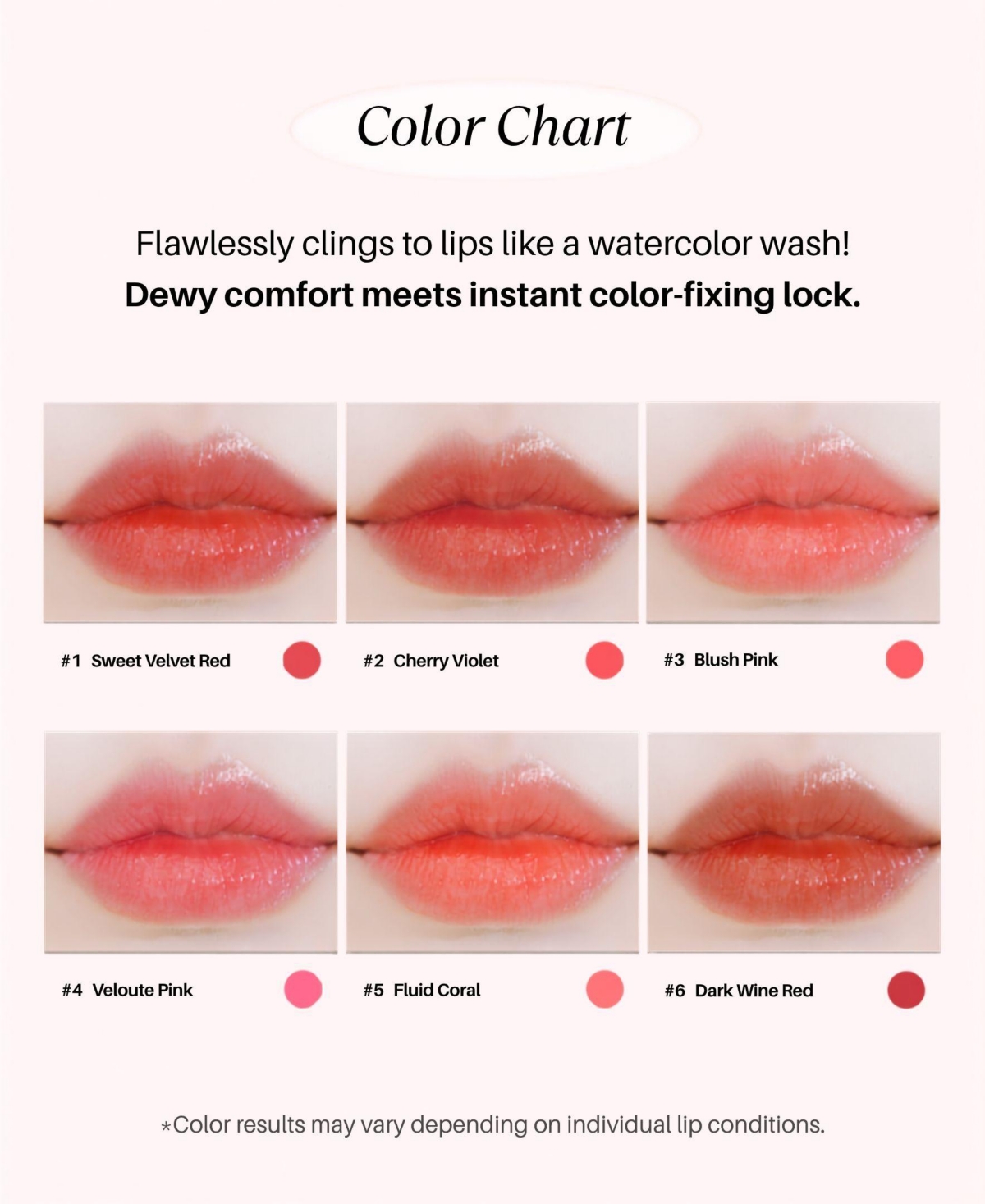 Siia Cosmetics Piece Water Jelly Lip Tint Set