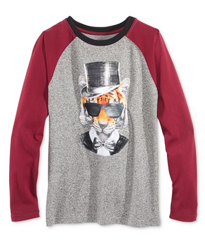 Sean John Raglan-Style Graphic-Print T-Shirt, Toddler Boys (2T-5T) & Little Boys (2-7)