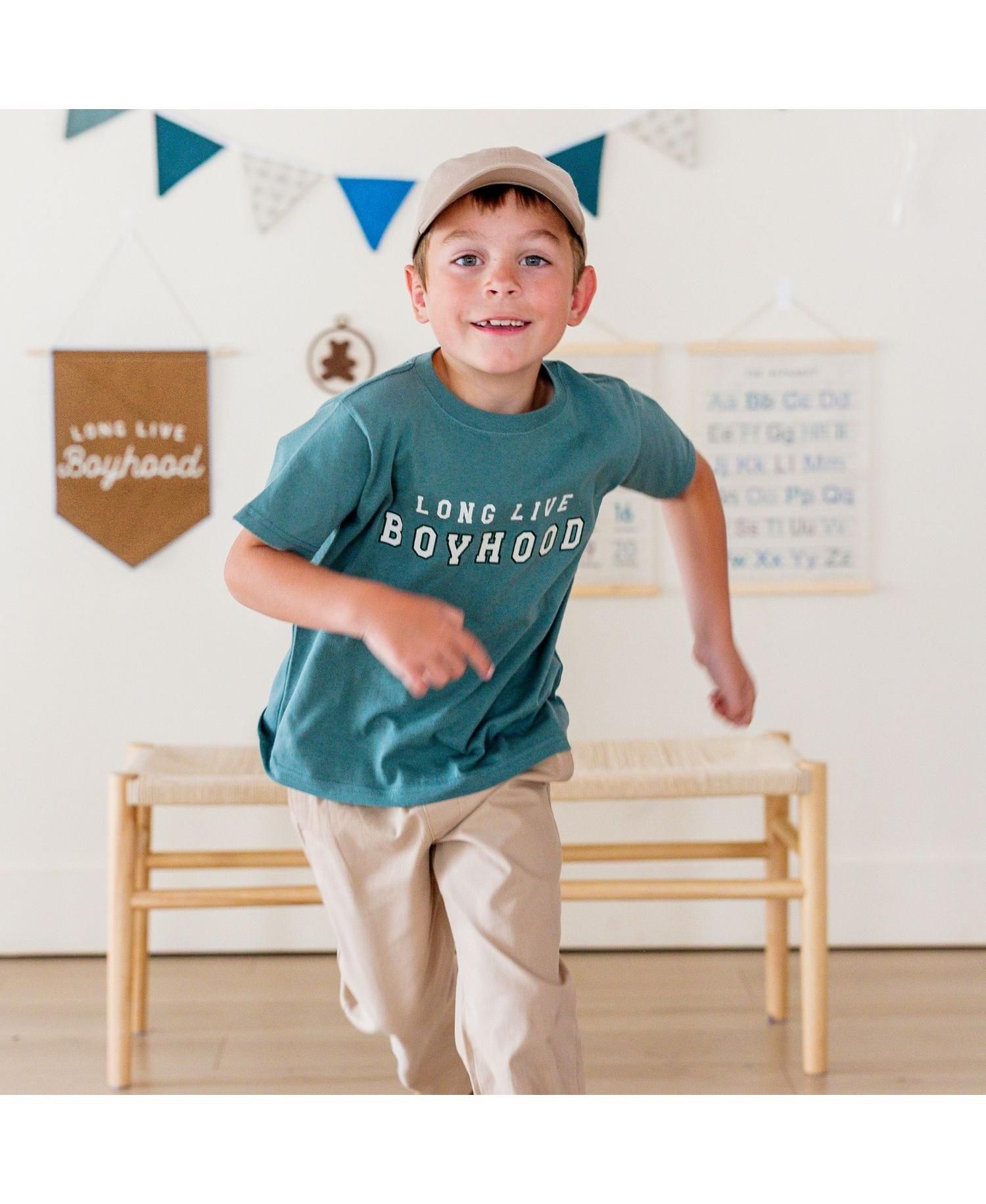 Big Boys Long Live Boyhood Short Sleeve T-Shirt