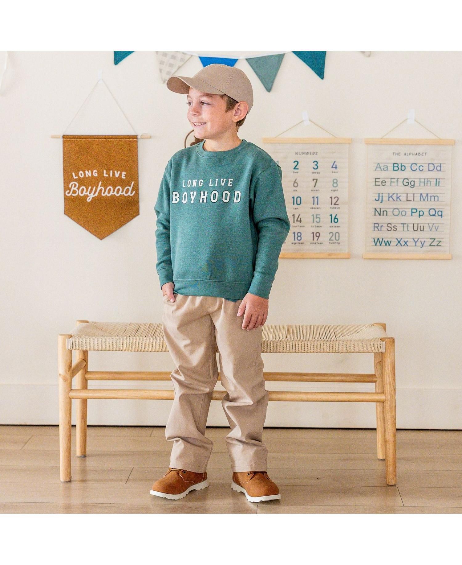 Big Boys Long Live Boyhood Sweatshirt