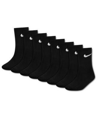 Boys' and Girls' 5-7 Crew Socks, 8-Pack