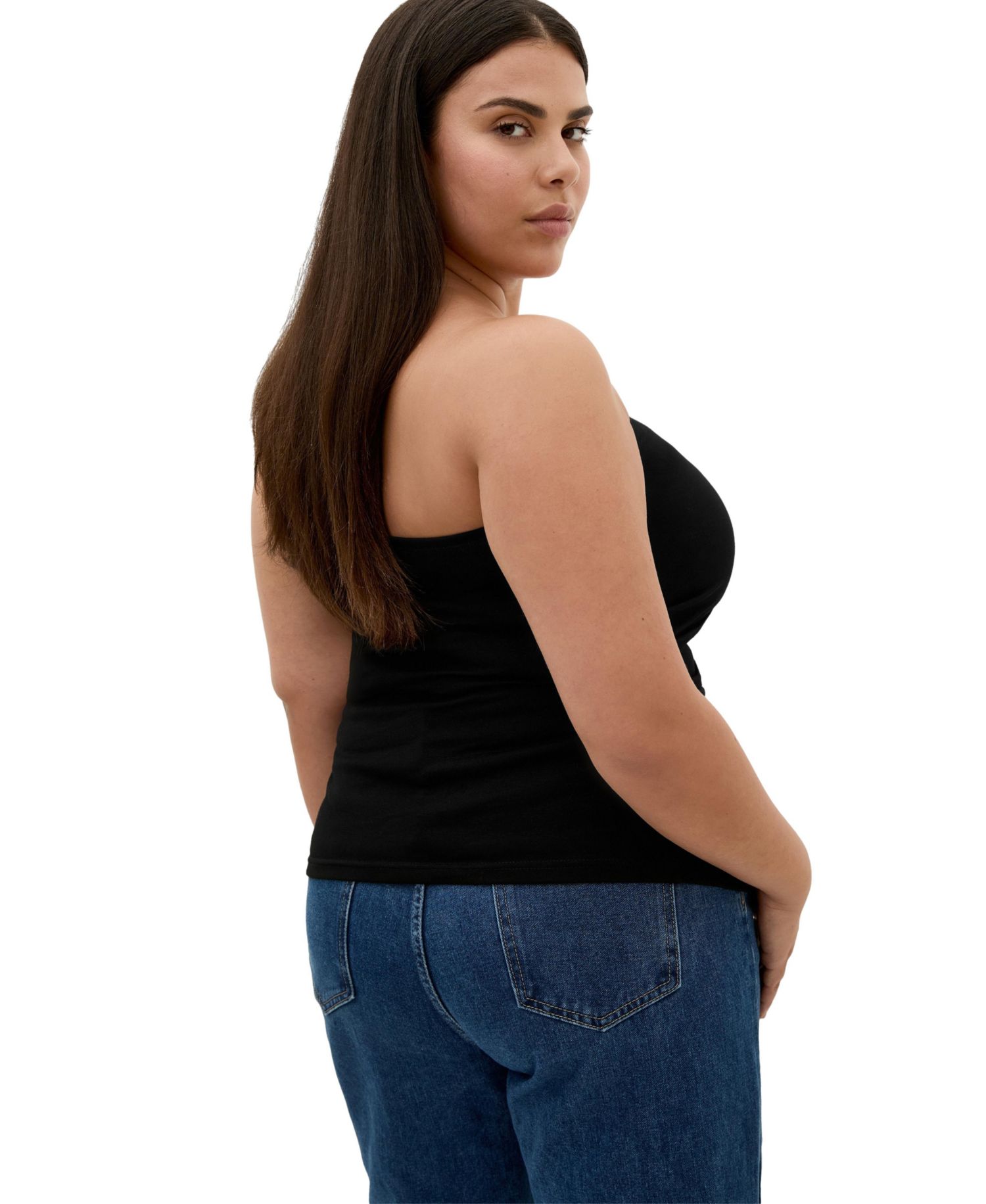 Plus Size Halo Tube Top