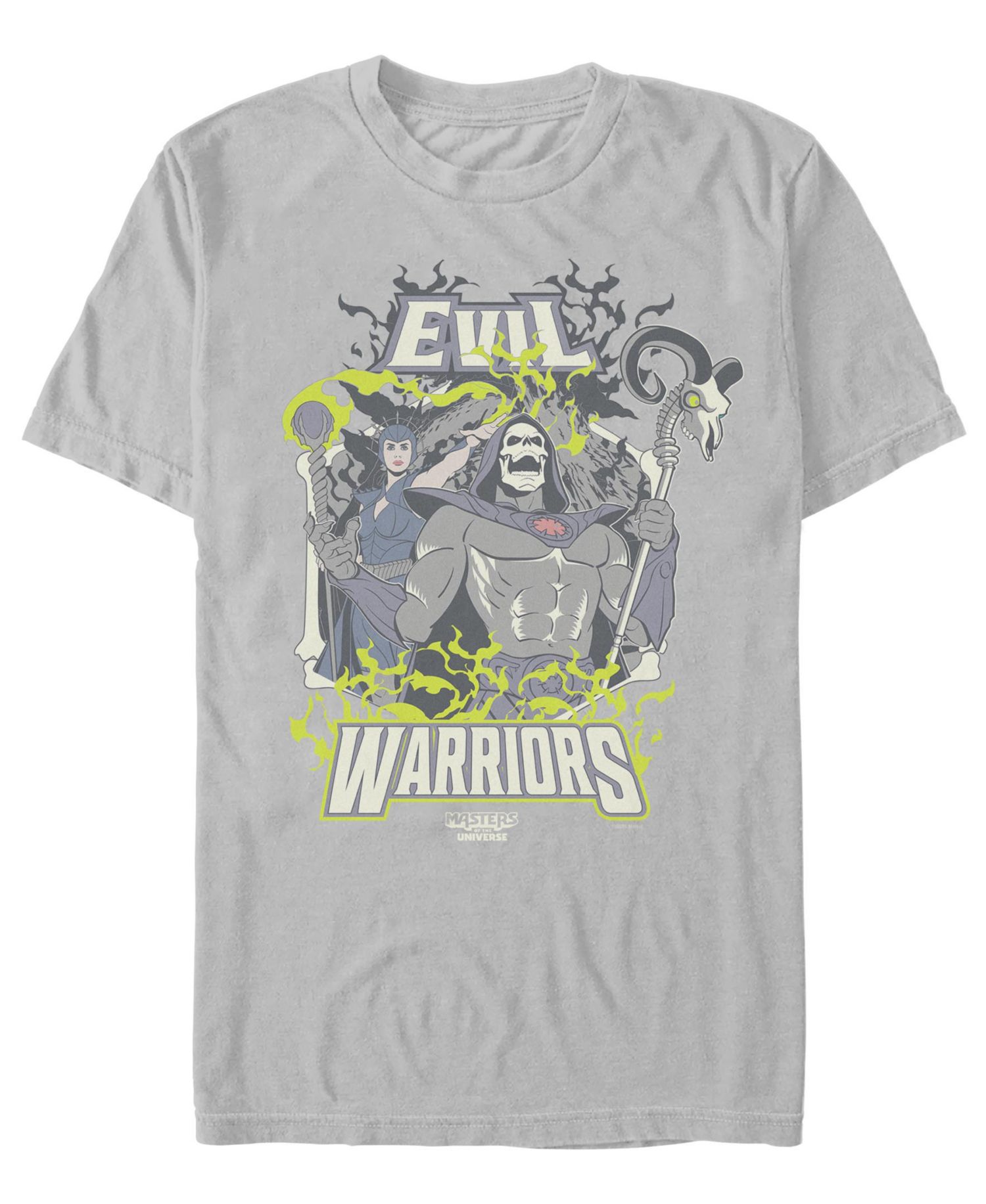 Men's He Man Evil Retro Graphic Crew Neck T-Shirt
