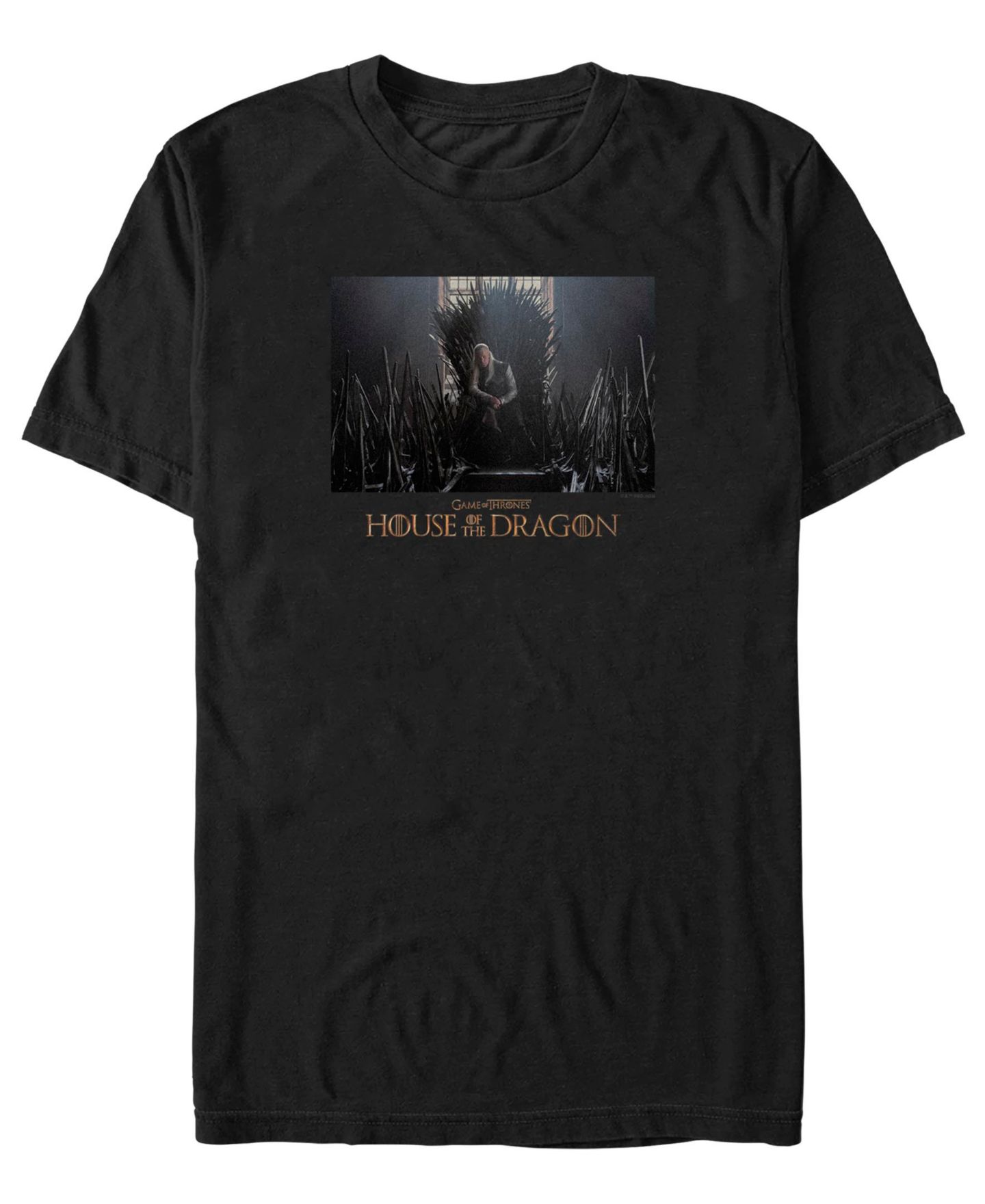 Мужская футболка Fifth Sun Daemon Targaryen Graphic Short-Sleeve Cotton, цвет: Чёрный — фото 1