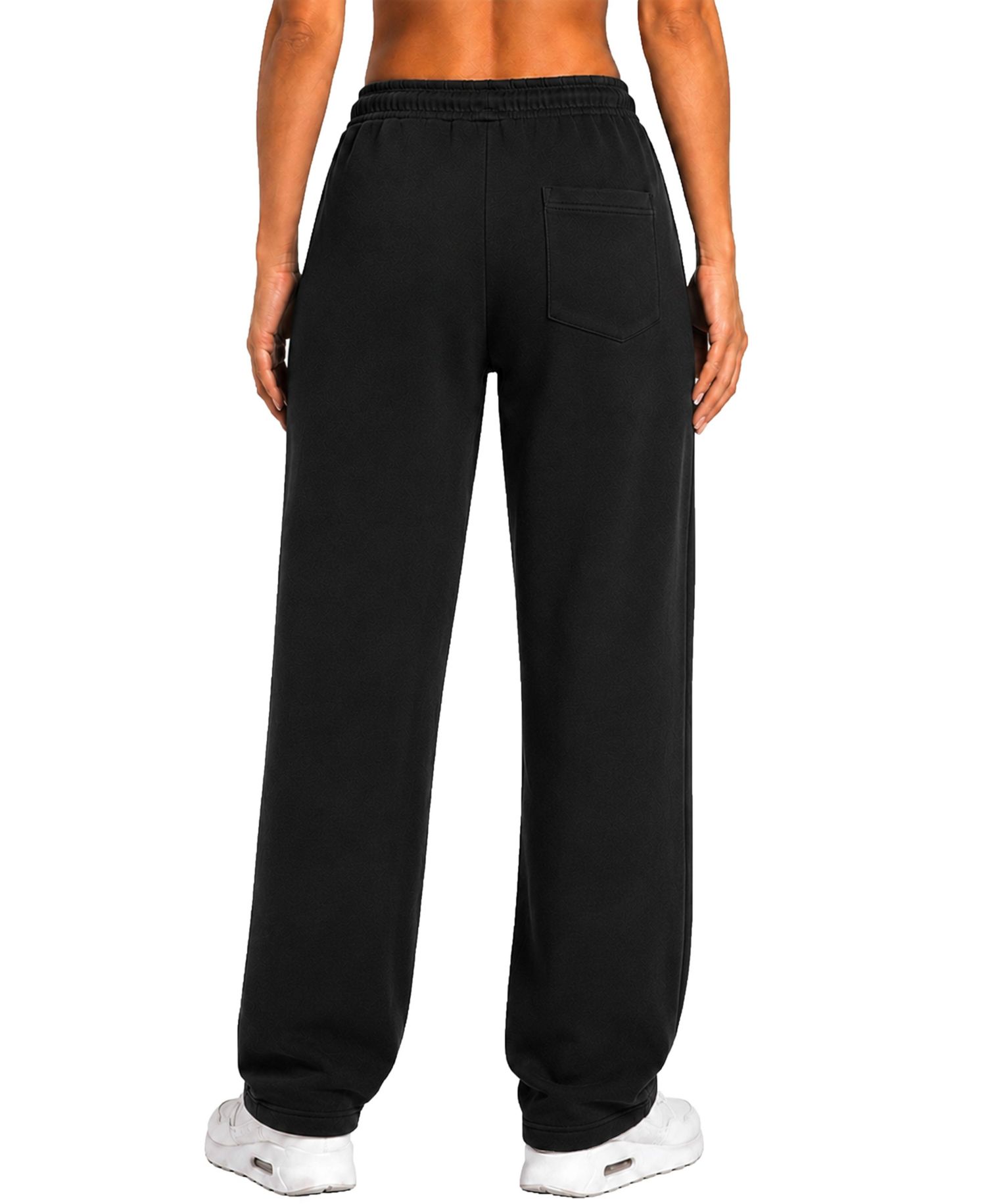Women's Loose-Fit Wide-Leg Open-Bottom Sweatpants