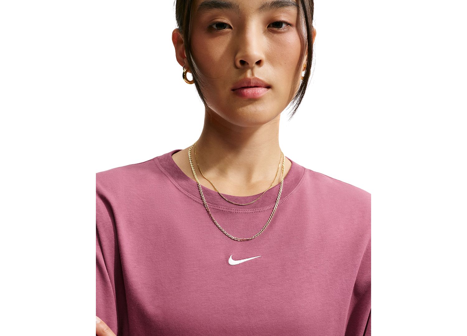 Plus Size Sportswear Crewneck T-Shirt