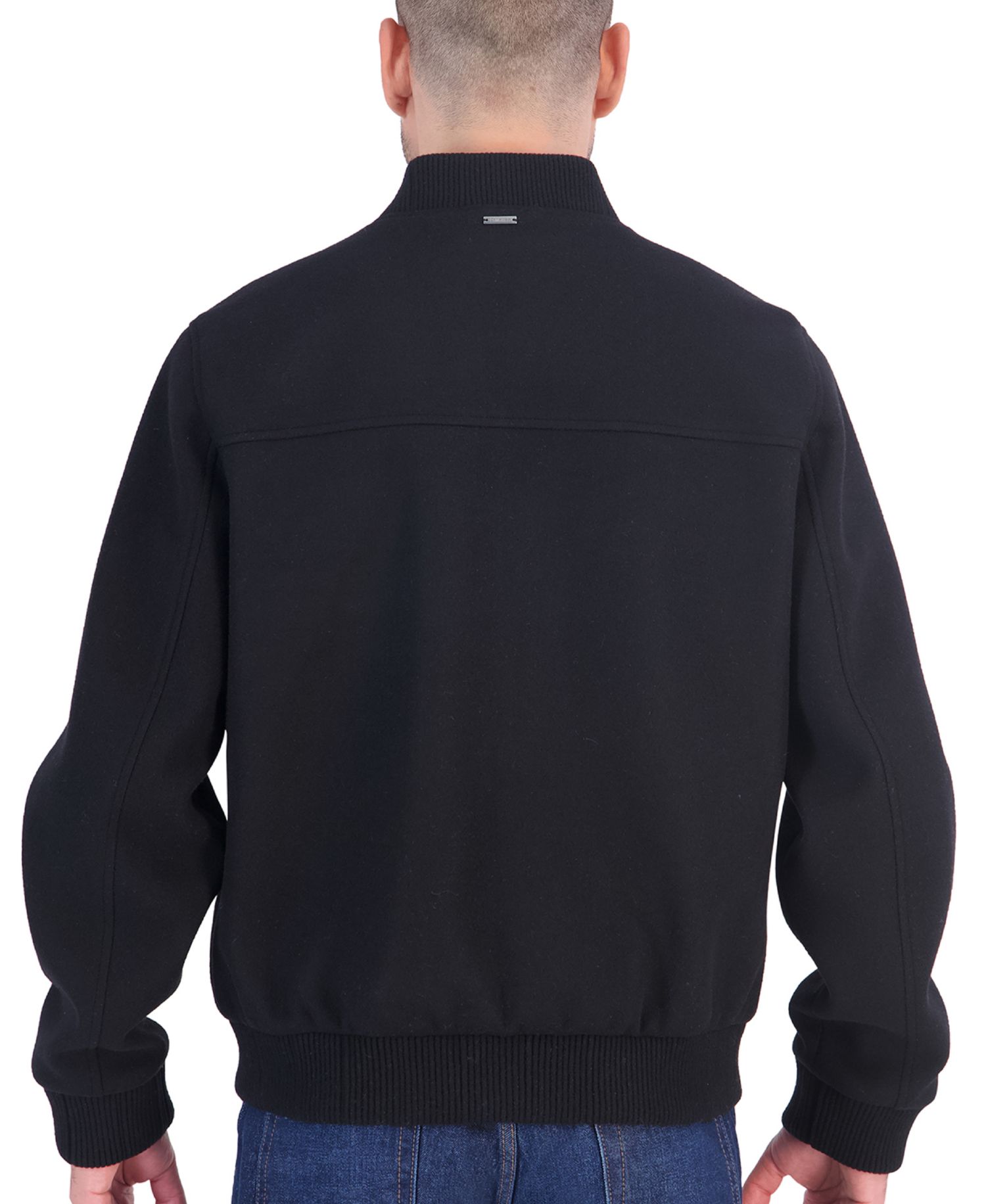 Men's Wool Bomber Jacket