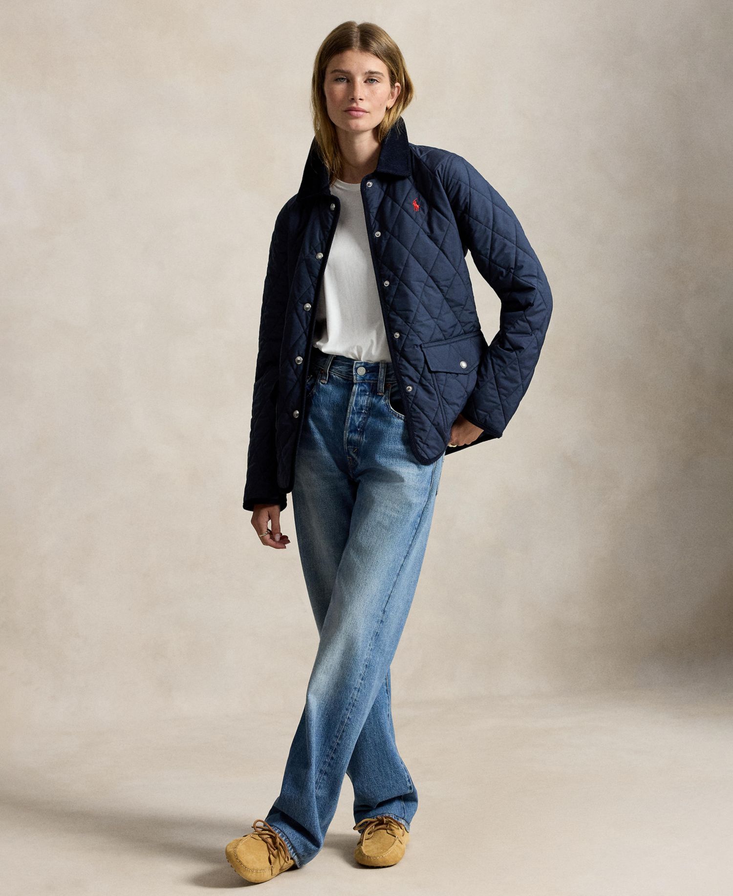 Women's Quilted Barn Water-Repellent Jacket