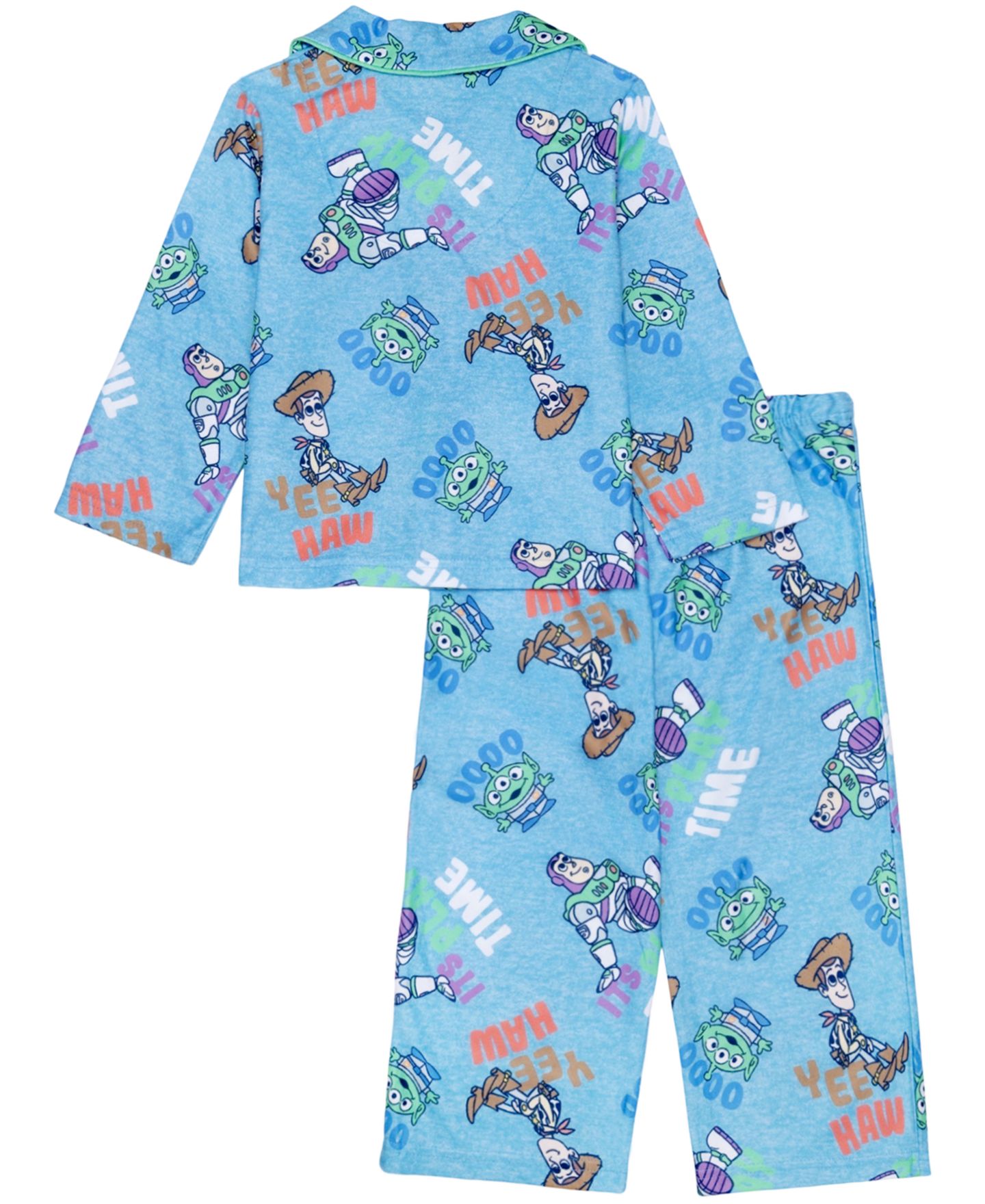 Детская парная пижама Ame Playtime Fun на пуговицах для мальчиков 2T-4T, 2 предмета, цвет: Assorted — фото 2