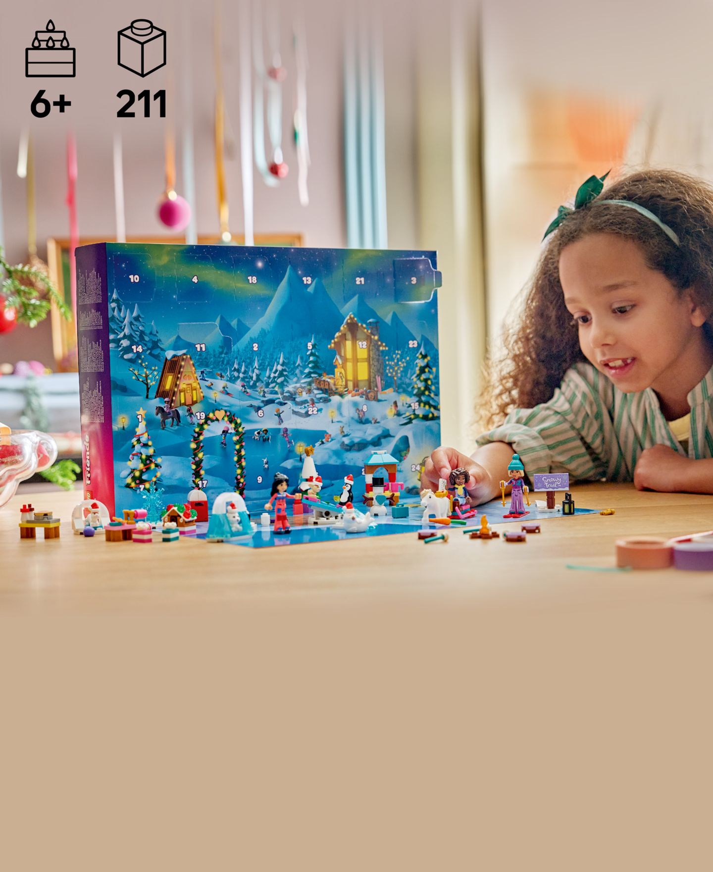 Детский конструктор LEGO® Friends Advent Calendar 2026 42698, 211-Piece Building Set, Ages 6+ — фото 4