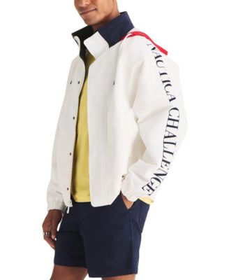 Men's Water-Resistant Hooded Sailing Jacket