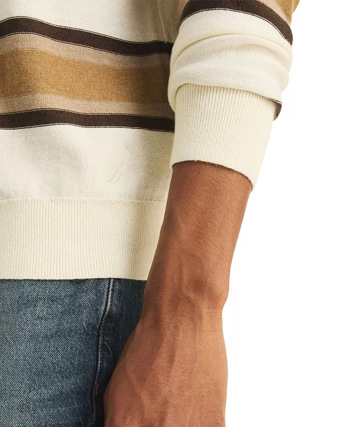 Men's Striped Crewneck Sweater - thumbnail 4