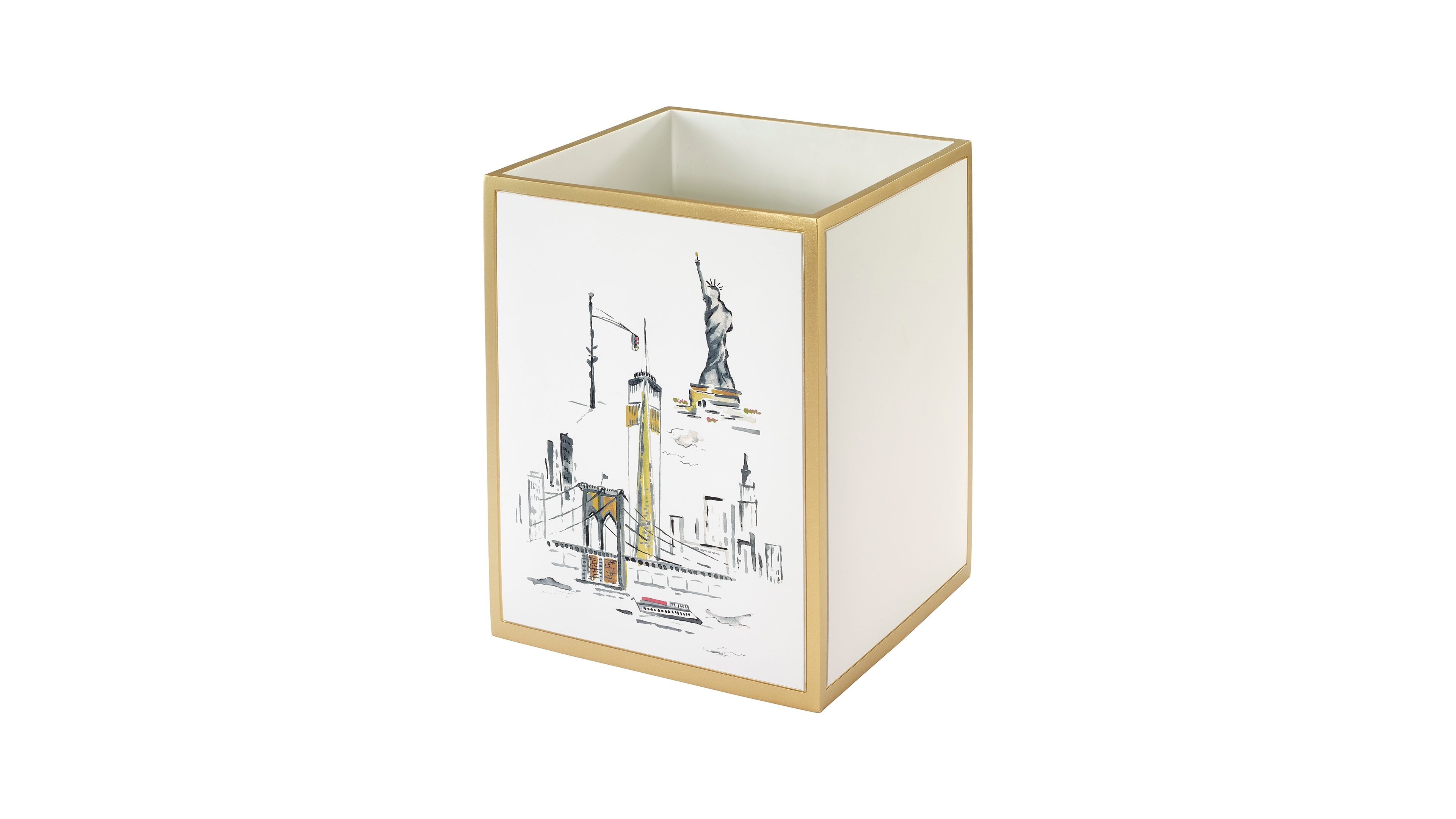 Nicole Miller City Girl 10" Wastebasket