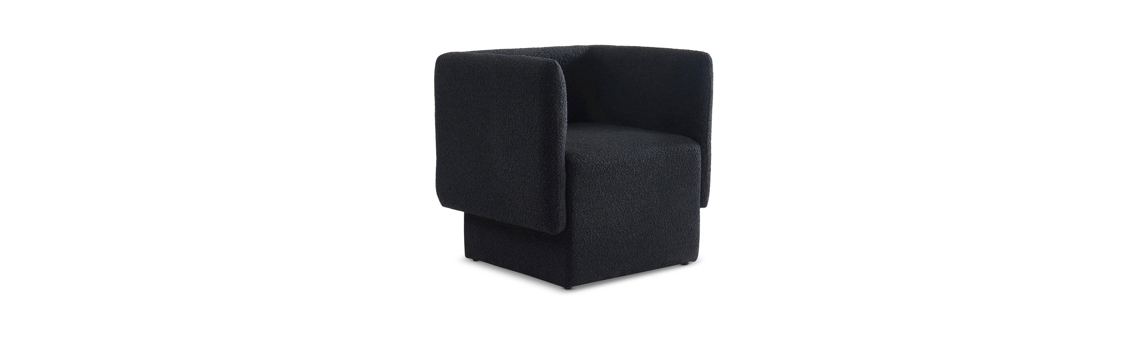 Meridian Furniture Vera Boucle Fabric Accent Chair