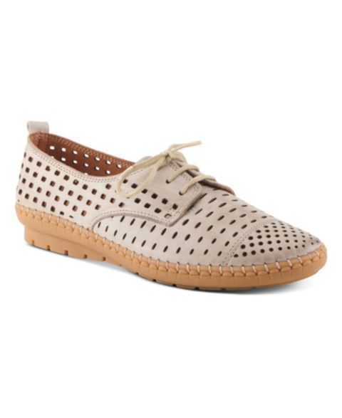 Женские туфли Spring Step Deysi без застёжки с лазерной перфорацией, цвет: Серый