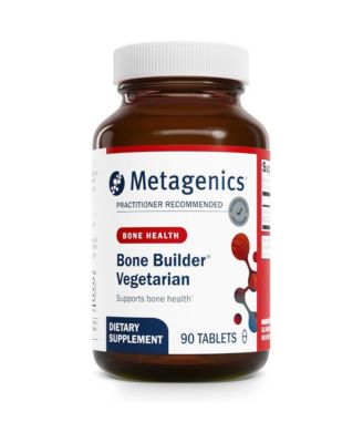 Bone Builder Vegetarian Balanced Calcium and Magnesium Mineral Complex Supports Bone Density, Heart, Nerve and Sleep Health 90 Servings