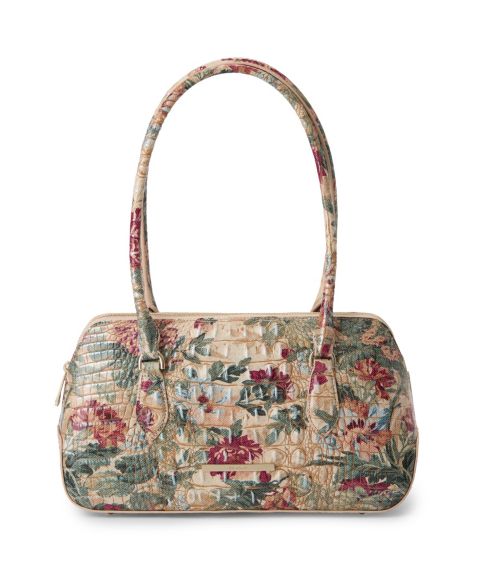 Женская сумка Brahmin Jennifer Melbourne Medium Leather Satchel, цвет: Heirloom Garden