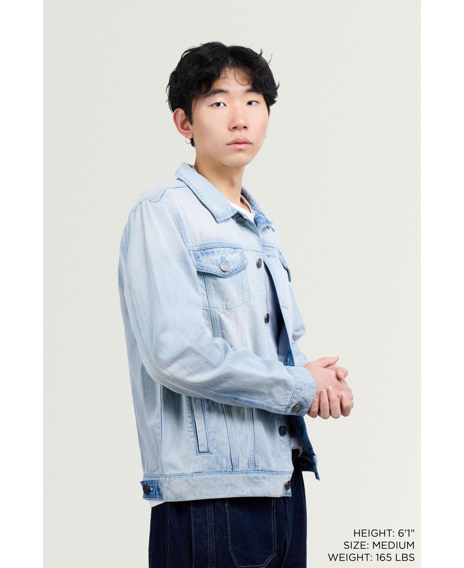 XRAY Men's Trucker Denim Jacket