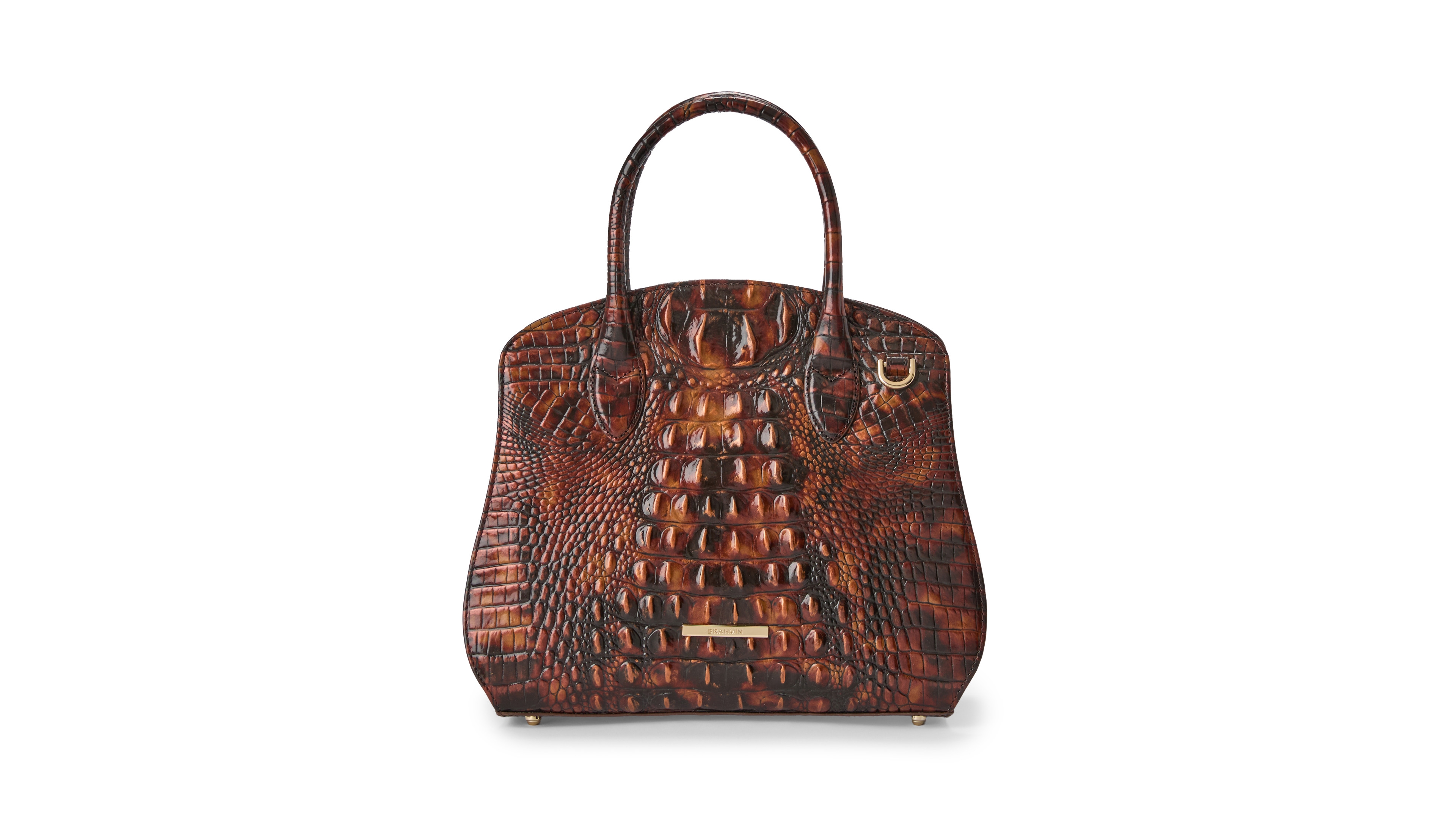 Brahmin Rosetta Melbourne Leather Satchel