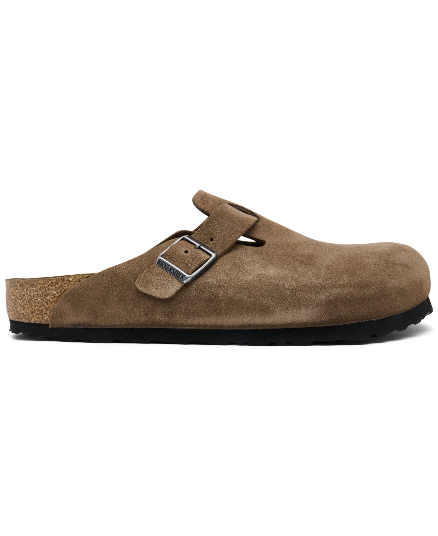 Сабо Birkenstock Boston Soft Footbed Suede, цвет: Тёмный чайный — фото 2