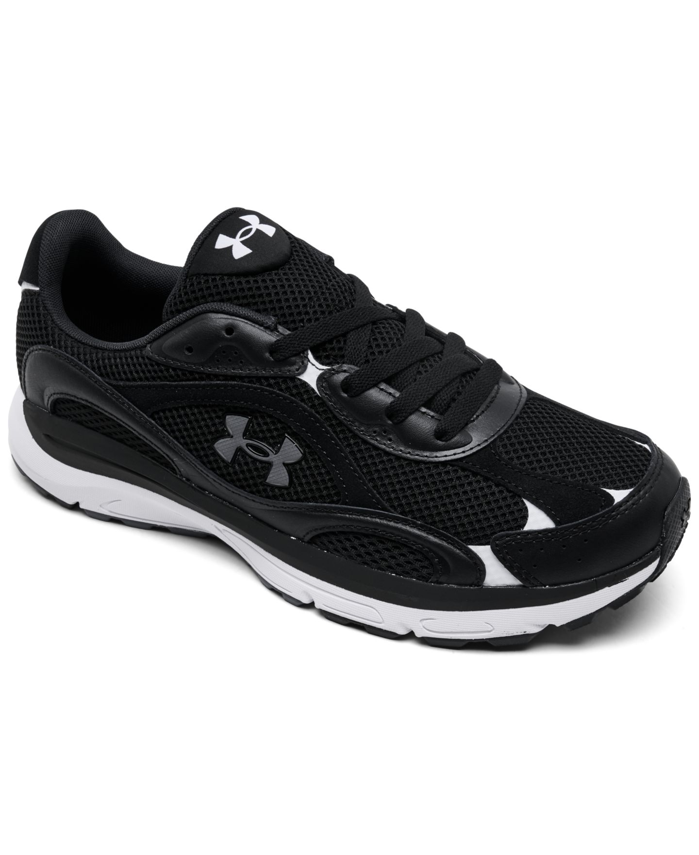 Мужские кроссовки Under Armour Tech Runner Lifestyle, цвет: Дымчатый / Тёмно-синий — фото 1