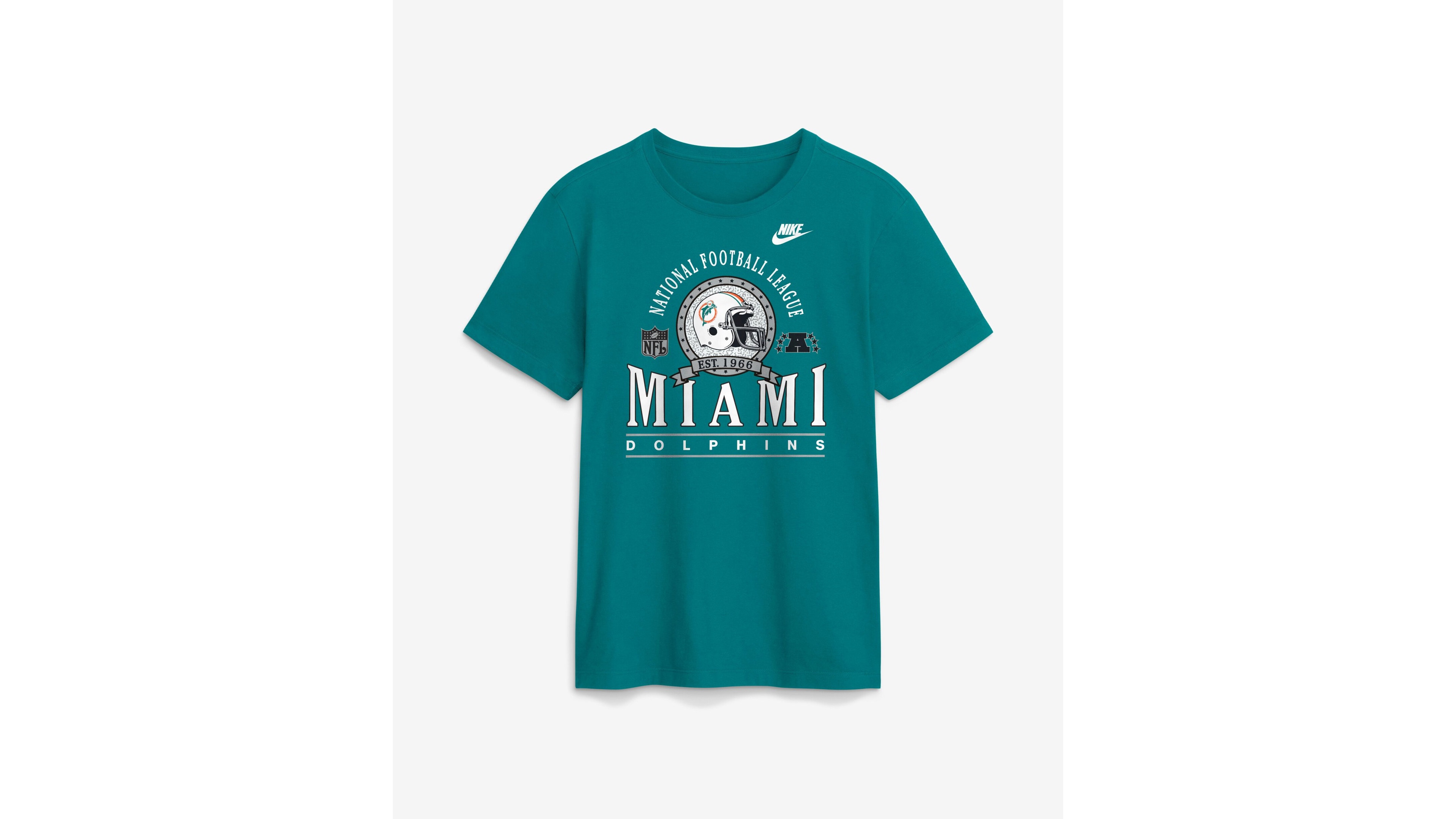 Nike Men's Miami Dolphins Rewind Essential Graphic T-Shirt