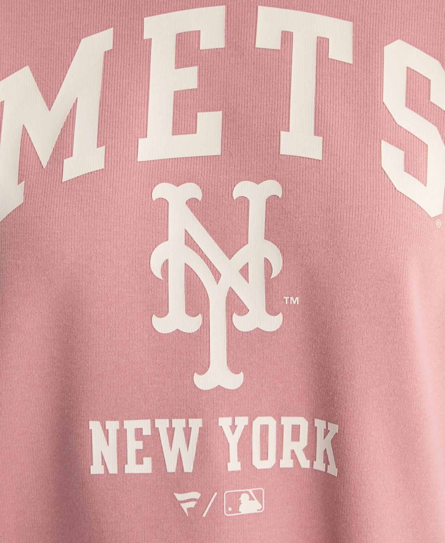 Женская футболка Fanatics New York Mets Iconic Boxy Double-Face Rib — фото 2