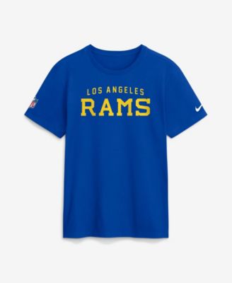 Men's Los Angeles Rams Classic Sol Gridiron Grit Screen Print Graphics T-Shirt
