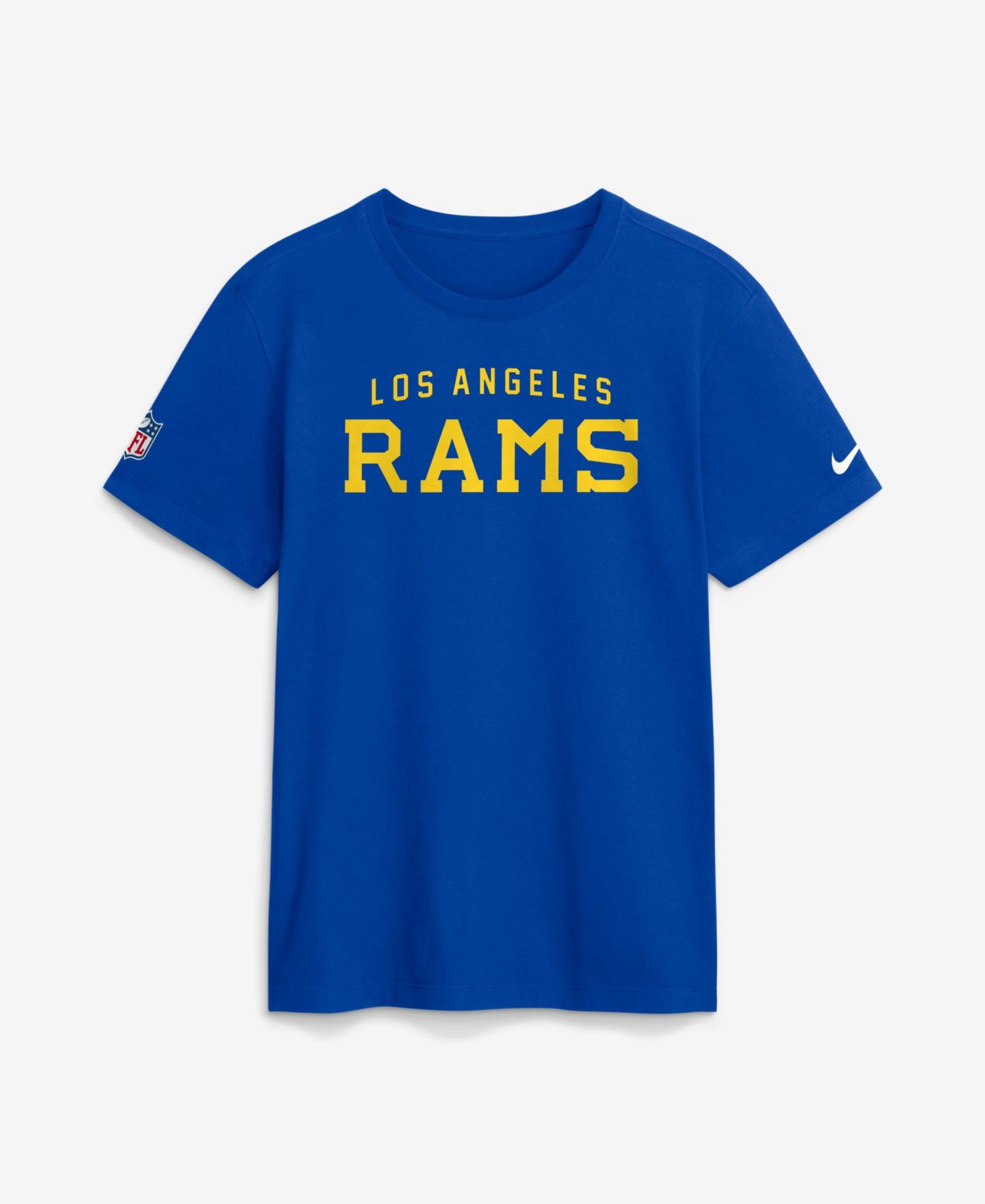 Men's Los Angeles Rams Classic Sol Gridiron Grit Screen Print Graphics T-Shirt
