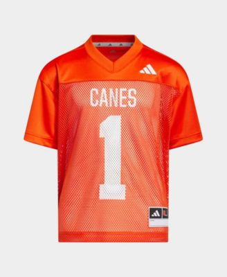 Boys' and Girls' Miami Hurricanes Mesh Replica Tailgate Jersey