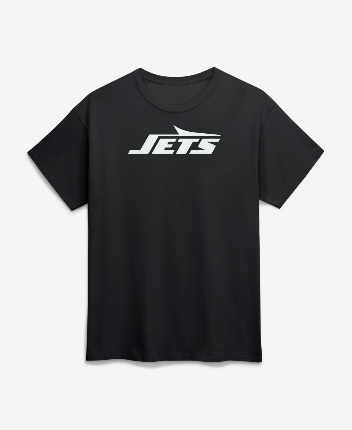 Logo Athletic Men's New York Jets Short-Sleeve Crewneck T-Shirt - Black