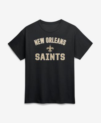 Men's New Orleans Saints Arch Victory Cotton Crew Neck T-Shirt