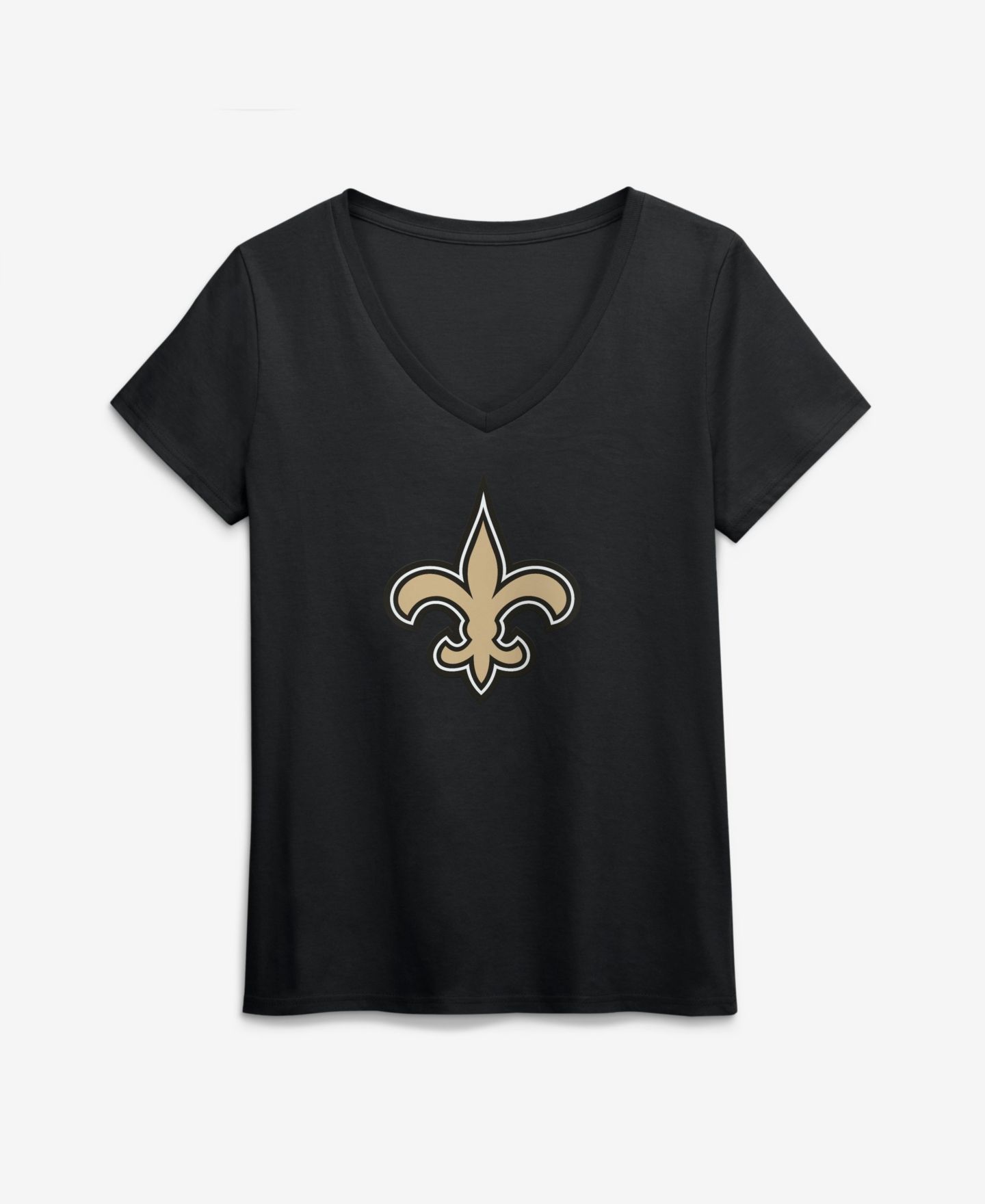 Женская футболка Logo Athletic New Orleans Saints V-Neck — фото 1