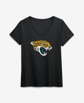 Women's Jacksonville Jaguars V-Neck Short-Sleeve T-Shirt