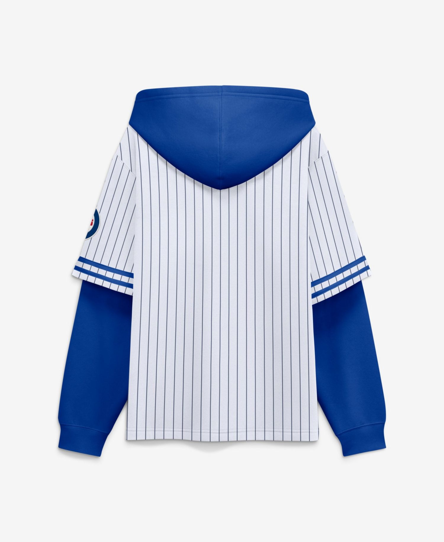 Men's Chicago Cubs Relaxed-Fit Pinstripe Hoodie