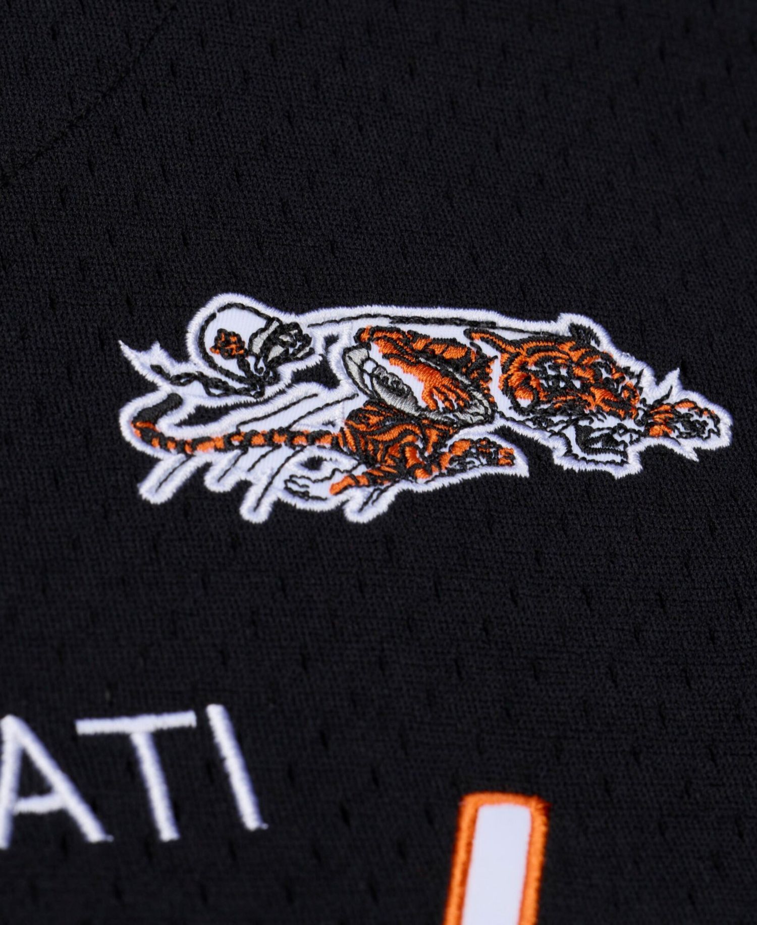 Men's Cincinnati Bengals Head Coach Mesh Full-Button Jersey