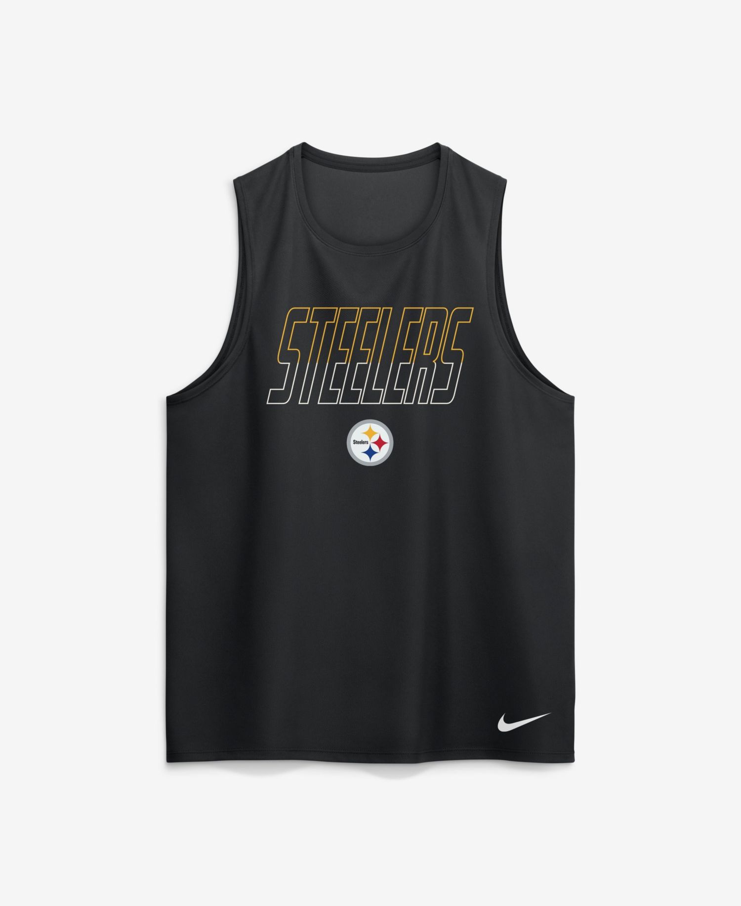 Men's Pittsburgh Steelers Kickoff Miler Sleeveless Dri-FIT Tank Top