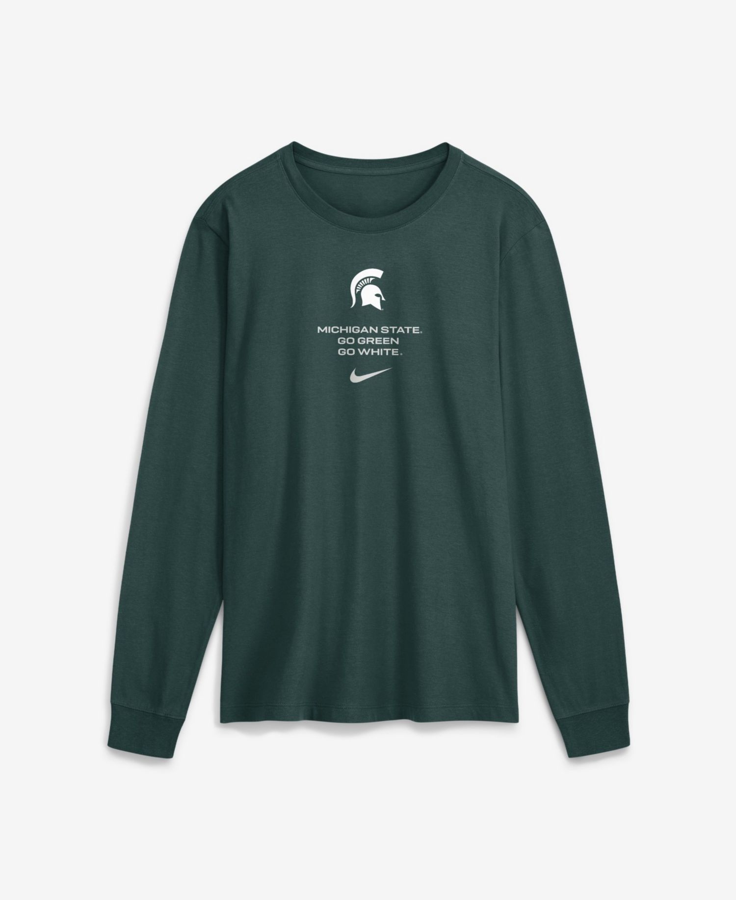 Men's Michigan State Spartans 2026 Sideline Long Sleeve T-Shirt